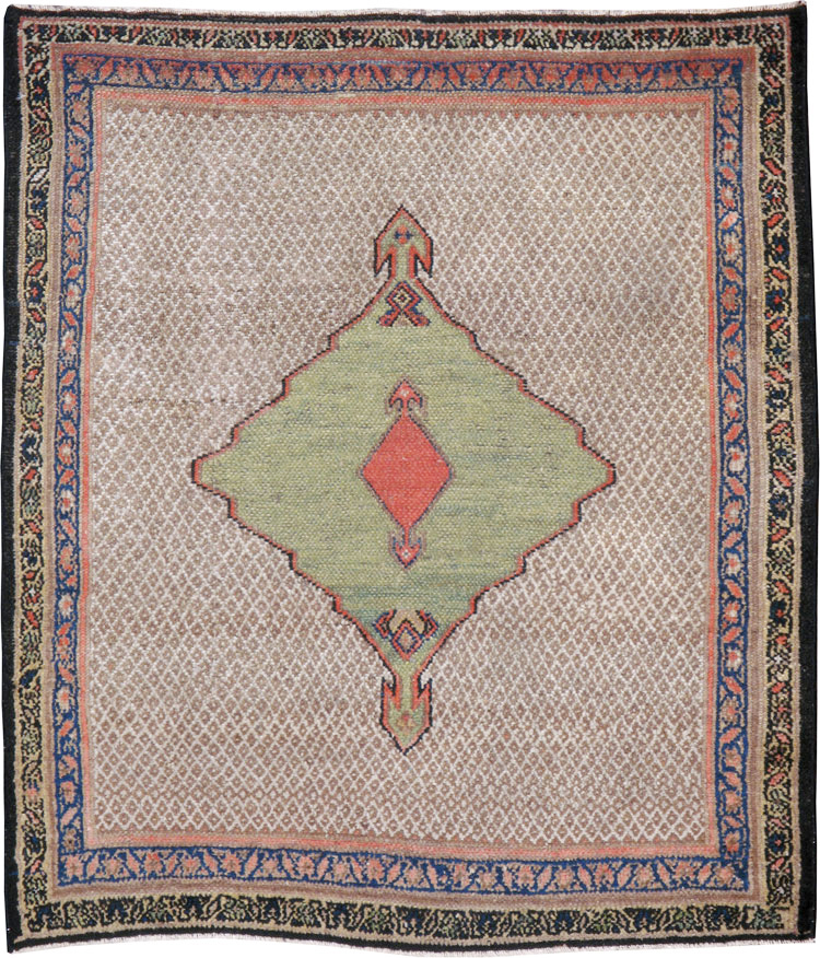 Vintage Persian Hamadan Rug, No.18461 - Gsblank