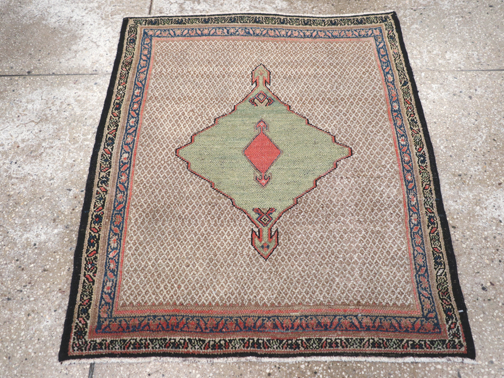 Vintage Persian Hamadan Rug, No.18461 - Gsblank