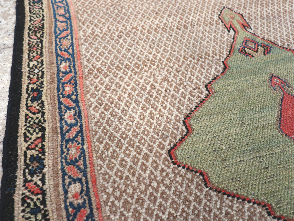 Vintage Persian Hamadan Rug, No.18461 - Gsblank