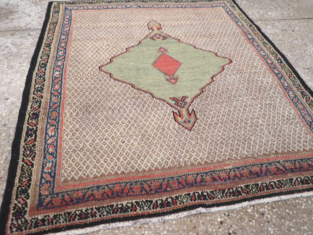 Vintage Persian Hamadan Rug, No.18461 - Gsblank