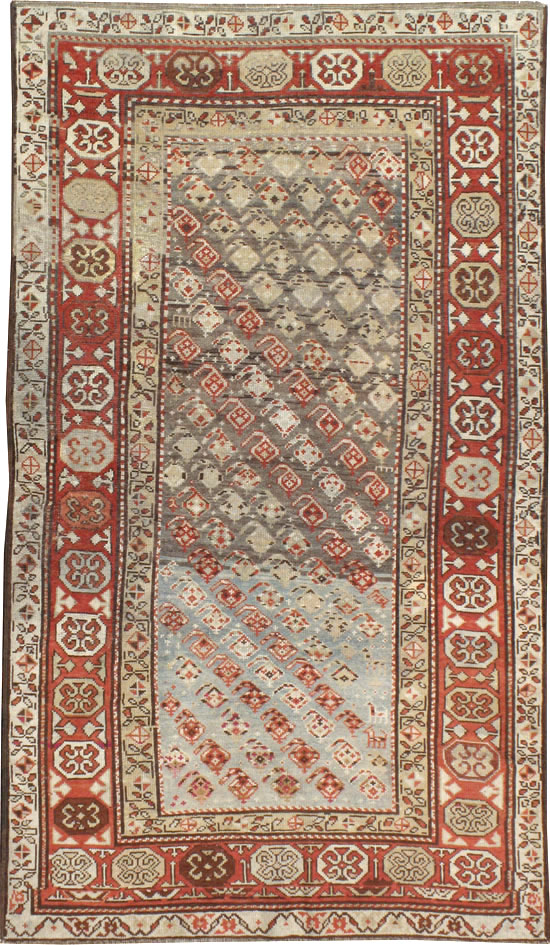 Antique Caucasian Kazak Rug, No.18467 - Gsblank