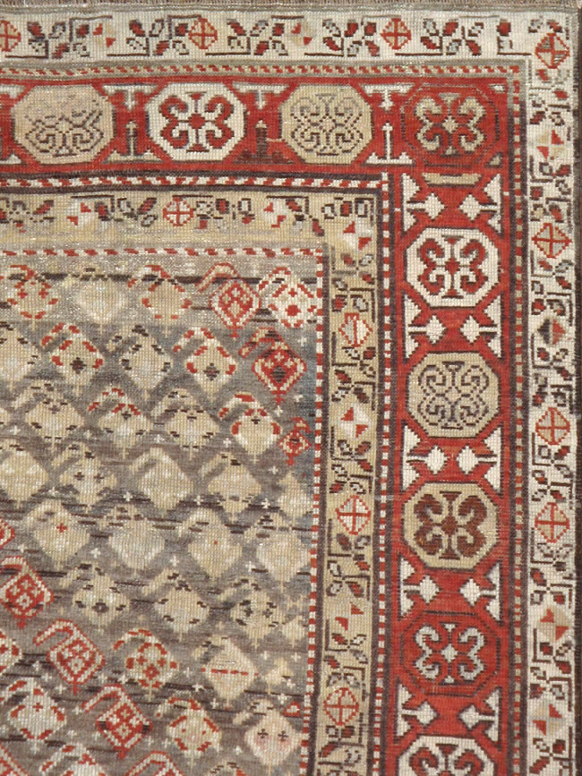 Antique Caucasian Kazak Rug, No.18467 - Gsblank