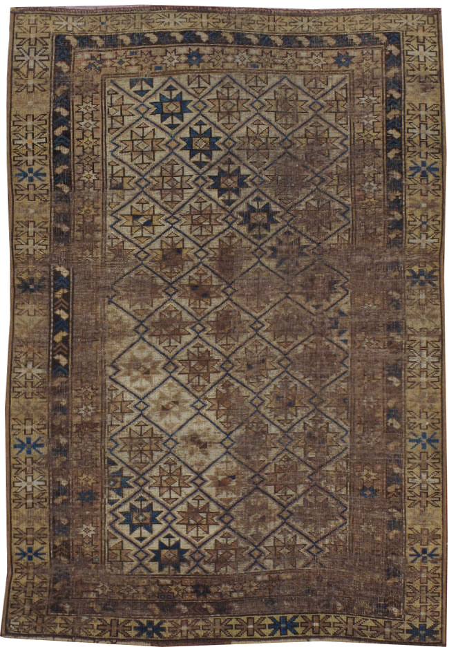 Antique Caucasian Shirvan Rug, No.18469 - Gsblank