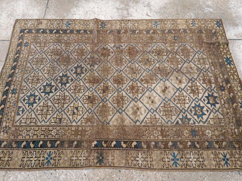 Antique Caucasian Shirvan Rug, No.18469 - Gsblank