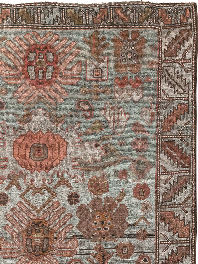 Vintage Persian Kurdish Rug, No.18470 - Gsblank
