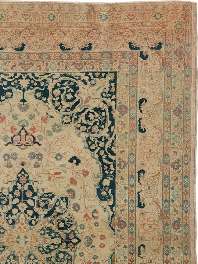 Antique Persian Tabriz Hagi Jalili Rug, No.18474 - Gsblank