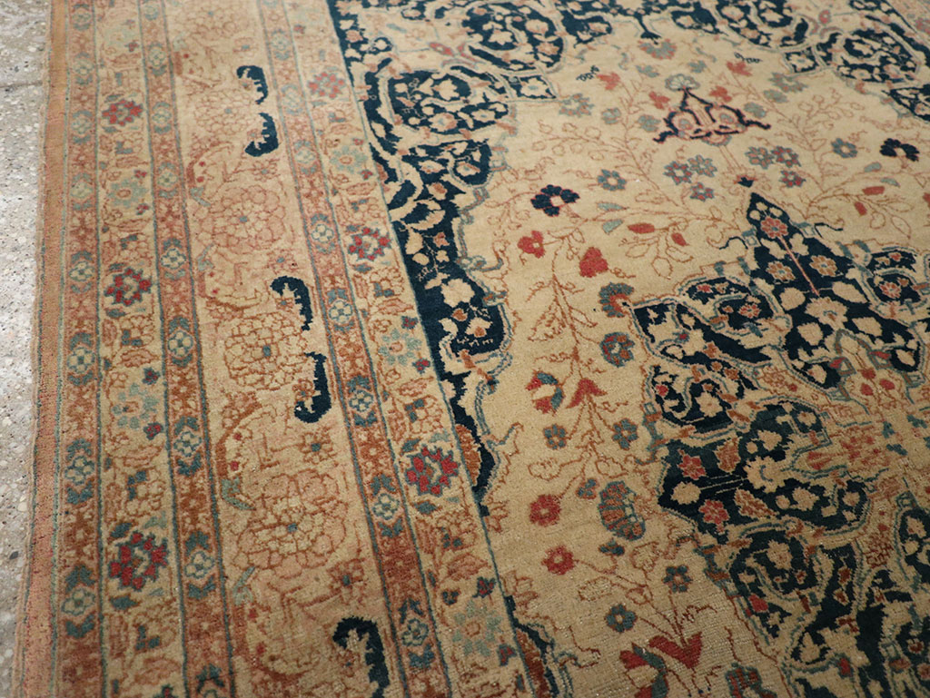 Antique Persian Tabriz Hagi Jalili Rug, No.18474 - Gsblank