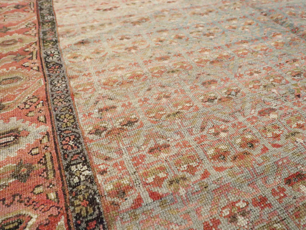 Antique Persian Kurdish Gallery Rug, No.18475 - Gsblank