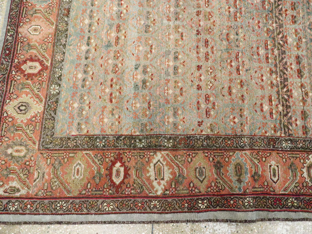 Antique Persian Kurdish Gallery Rug, No.18475 - Gsblank