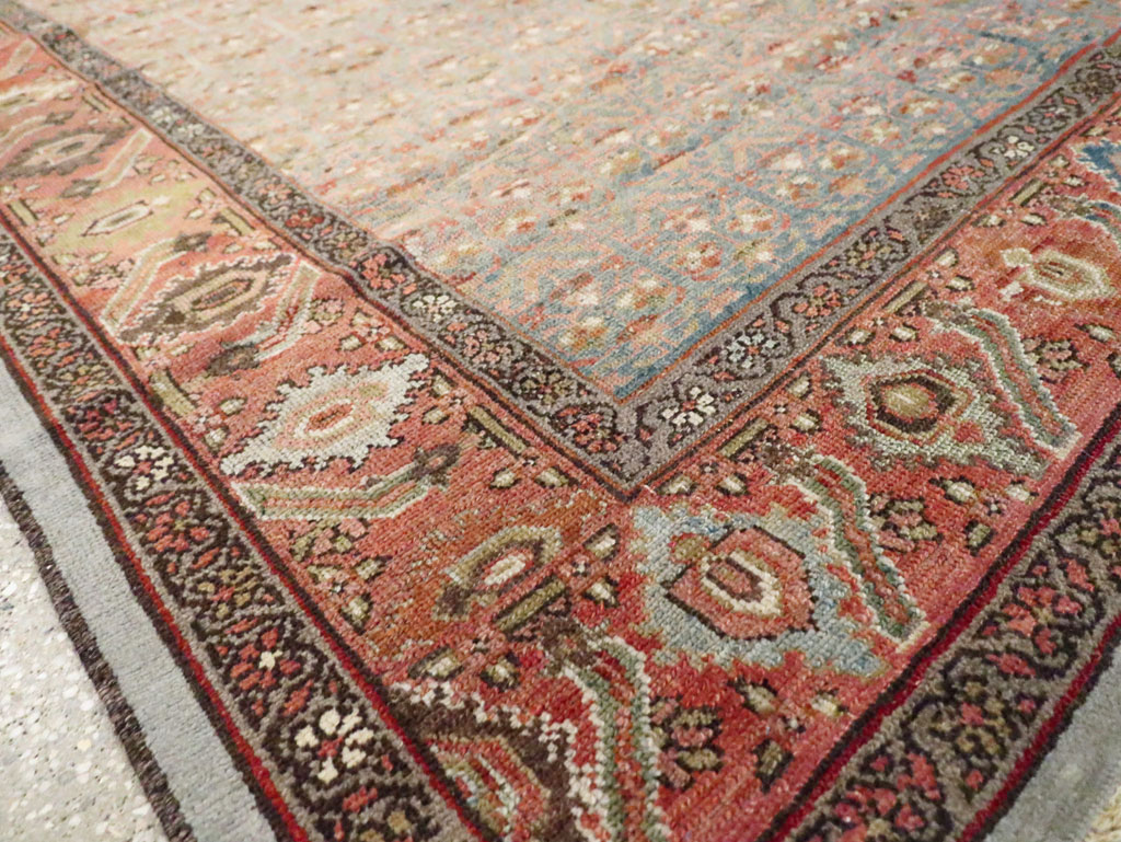 Antique Persian Kurdish Gallery Rug, No.18475 - Gsblank