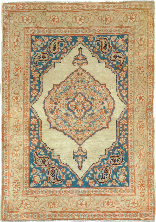 Antique Persian Tabriz Hagi Jalili Rug, No.18481 - Gsblank