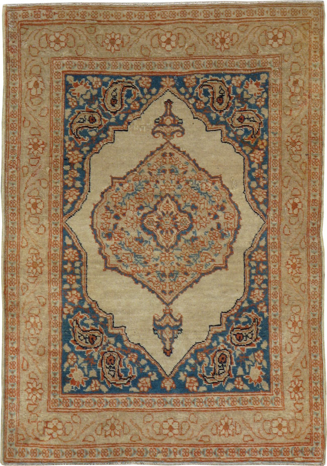 Antique Persian Tabriz Hagi Jalili Rug, No.18481 - Gsblank