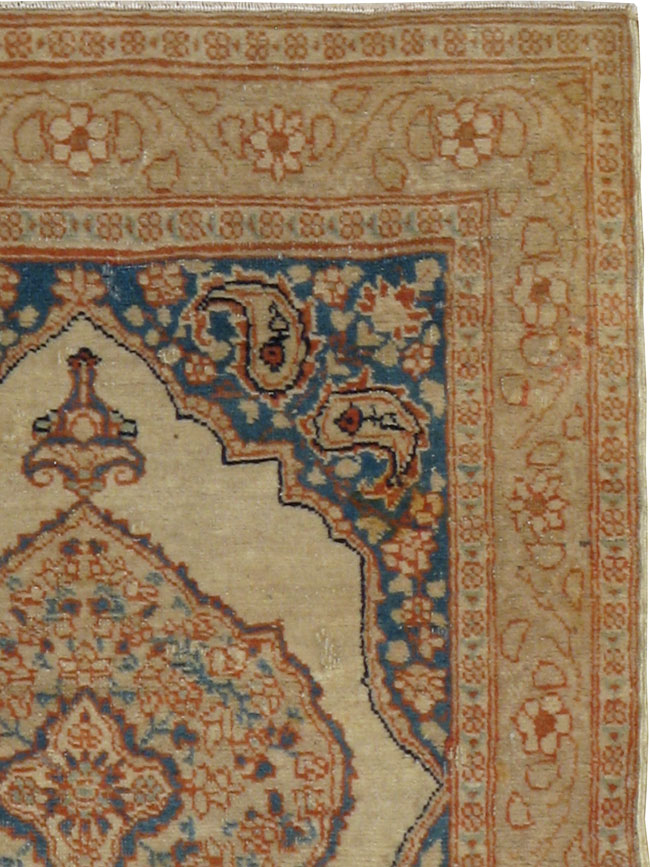 Antique Persian Tabriz Hagi Jalili Rug, No.18481 - Gsblank