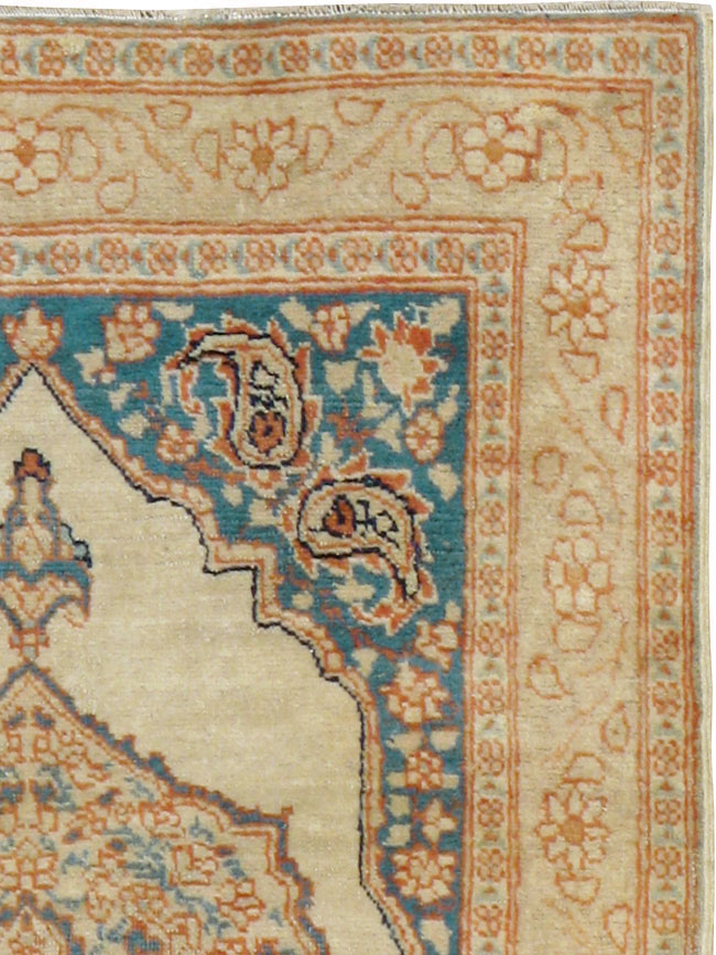 Antique Persian Tabriz Hagi Jalili Rug, No.18481 - Gsblank