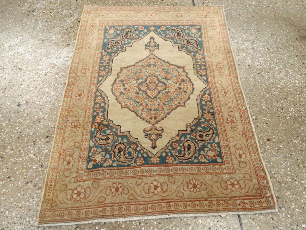 Antique Persian Tabriz Hagi Jalili Rug, No.18481 - Gsblank