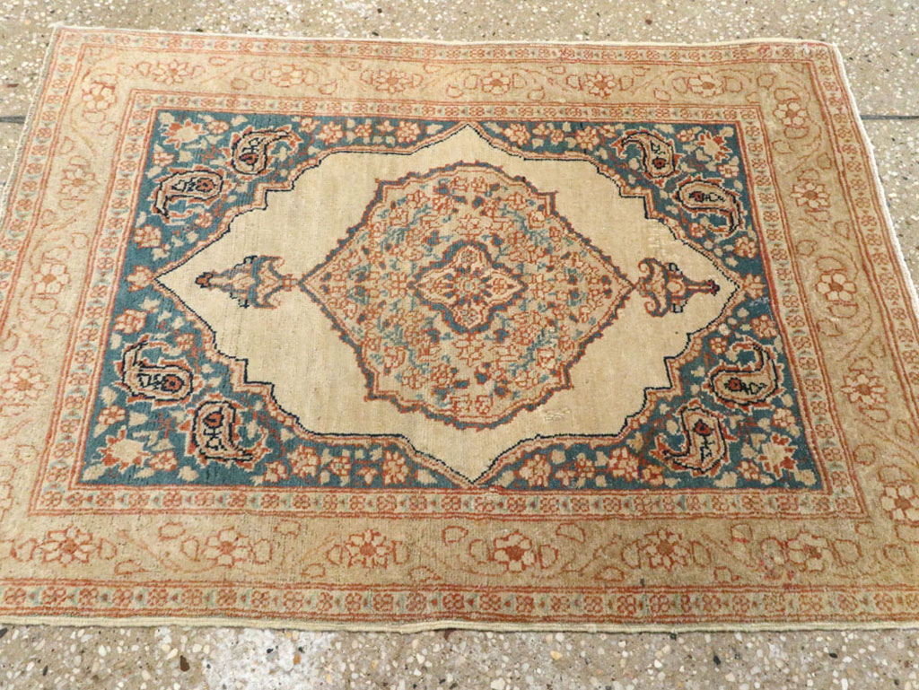 Antique Persian Tabriz Hagi Jalili Rug, No.18481 - Gsblank
