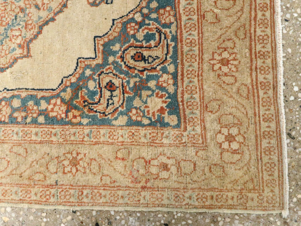 Antique Persian Tabriz Hagi Jalili Rug, No.18481 - Gsblank
