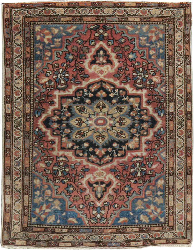 Antique Persian Sarouk Fereghan Rug, No.18482 - Gsblank