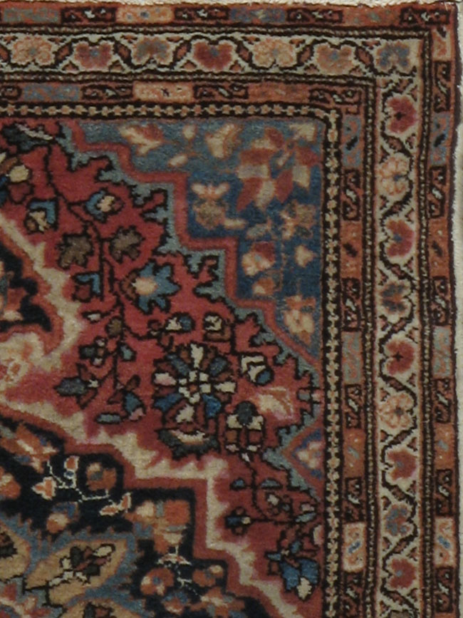 Antique Persian Sarouk Fereghan Rug, No.18482 - Gsblank