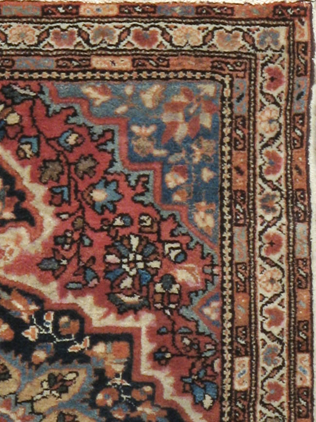 Antique Persian Sarouk Fereghan Rug, No.18482 - Gsblank
