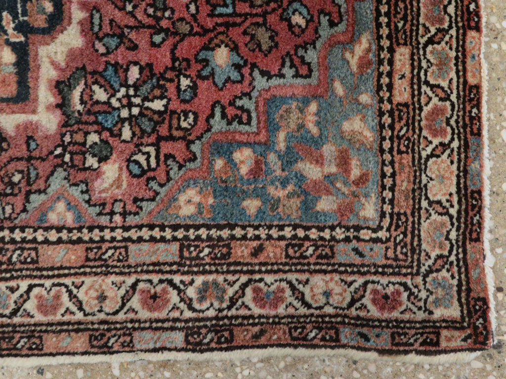 Antique Persian Sarouk Fereghan Rug, No.18482 - Gsblank