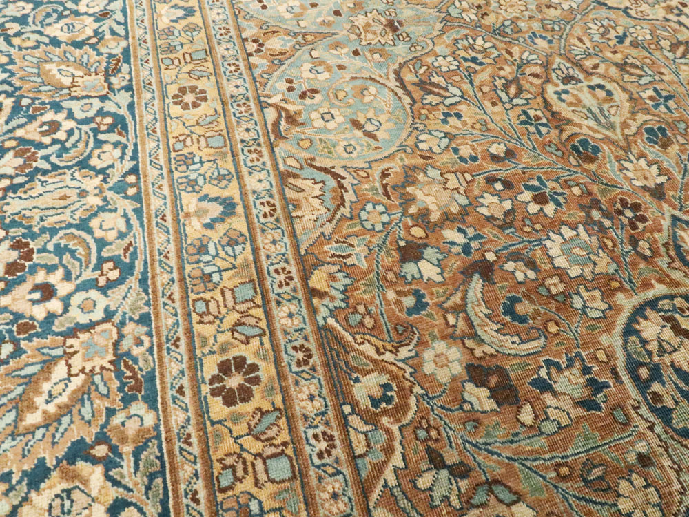 Antique Persian Mashad Carpet, No.18484 - Gsblank