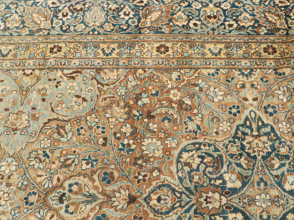 Antique Persian Mashad Carpet, No.18484 - Gsblank
