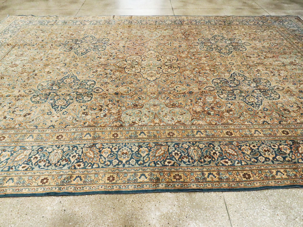 Antique Persian Mashad Carpet, No.18484 - Gsblank