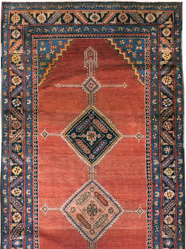 Antique Persian Bakshaish Runner, No.18510 - Gsblank