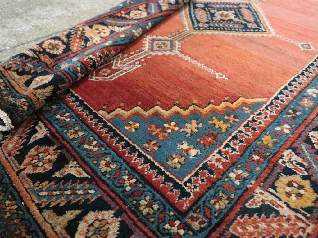 Antique Persian Bakshaish Runner, No.18510 - Gsblank