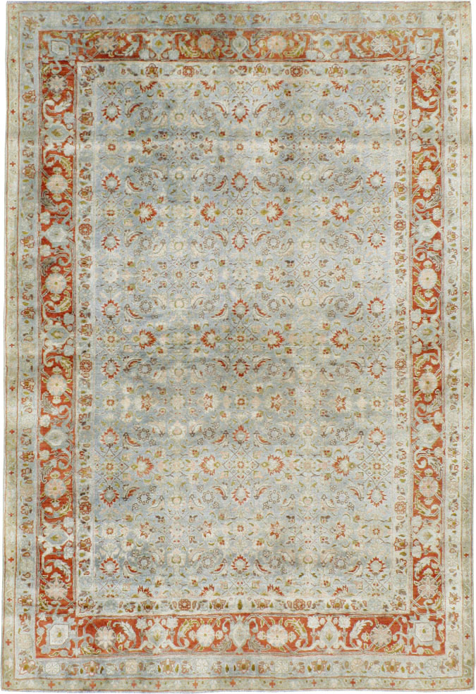 Antique Persian Tabriz Rug, No.18526 - Gsblank