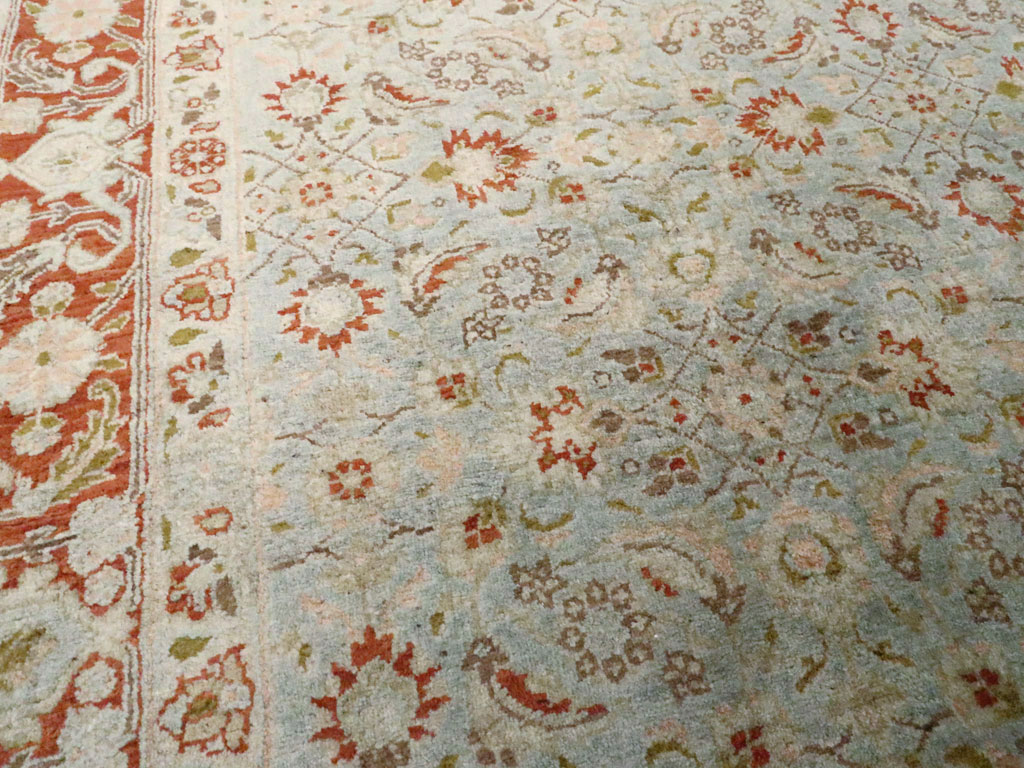 Antique Persian Tabriz Rug, No.18526 - Gsblank