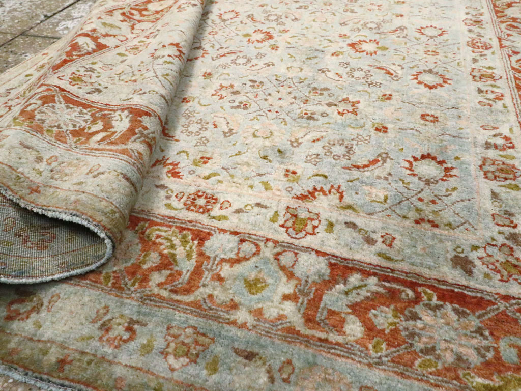 Antique Persian Tabriz Rug, No.18526 - Gsblank