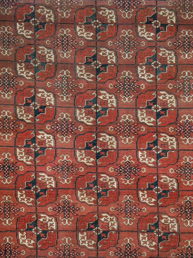 Antique Central Asian Tekke Rug, No.18529 - Gsblank