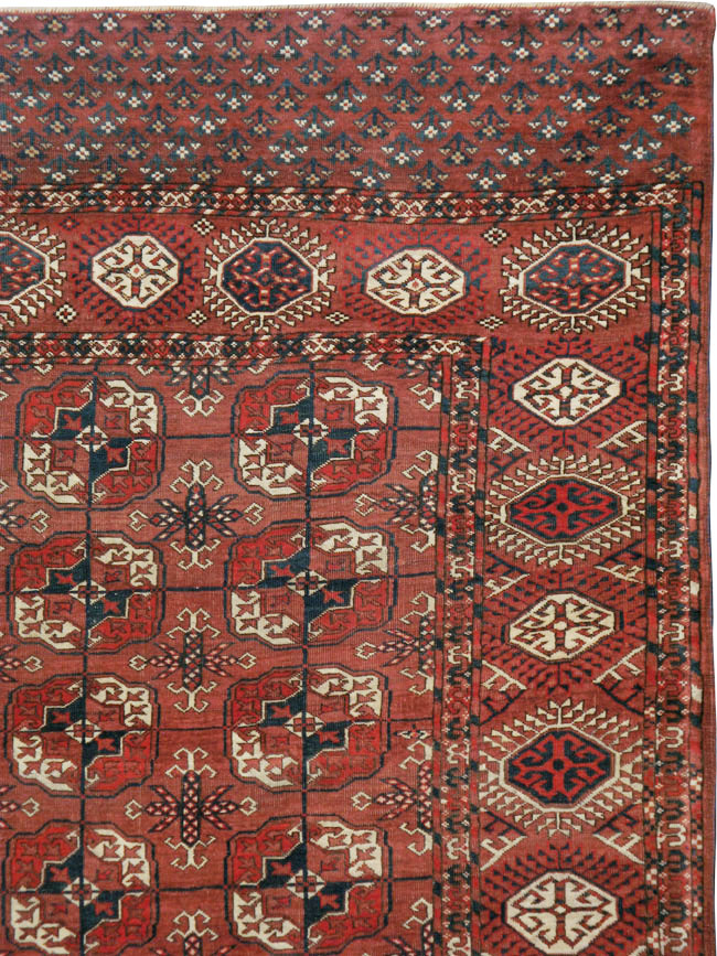 Antique Central Asian Tekke Rug, No.18529 - Gsblank