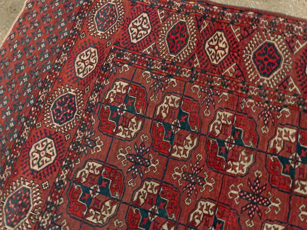 Antique Central Asian Tekke Rug, No.18529 - Gsblank