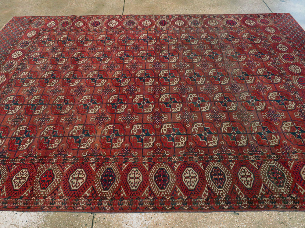 Antique Central Asian Tekke Rug, No.18529 - Gsblank