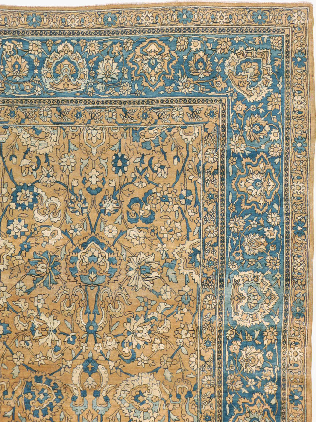 Antique Persian Lavar Kerman Carpet, No.18559 - Gsblank