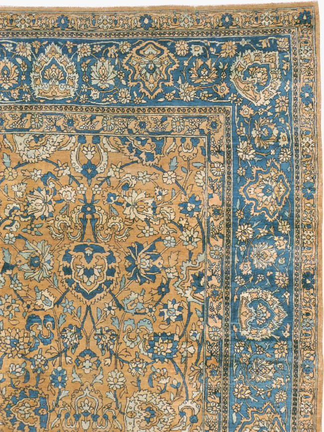 Antique Persian Lavar Kerman Carpet, No.18559 - Gsblank