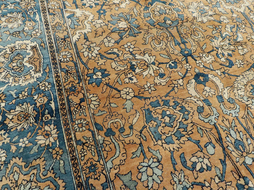 Antique Persian Lavar Kerman Carpet, No.18559 - Gsblank