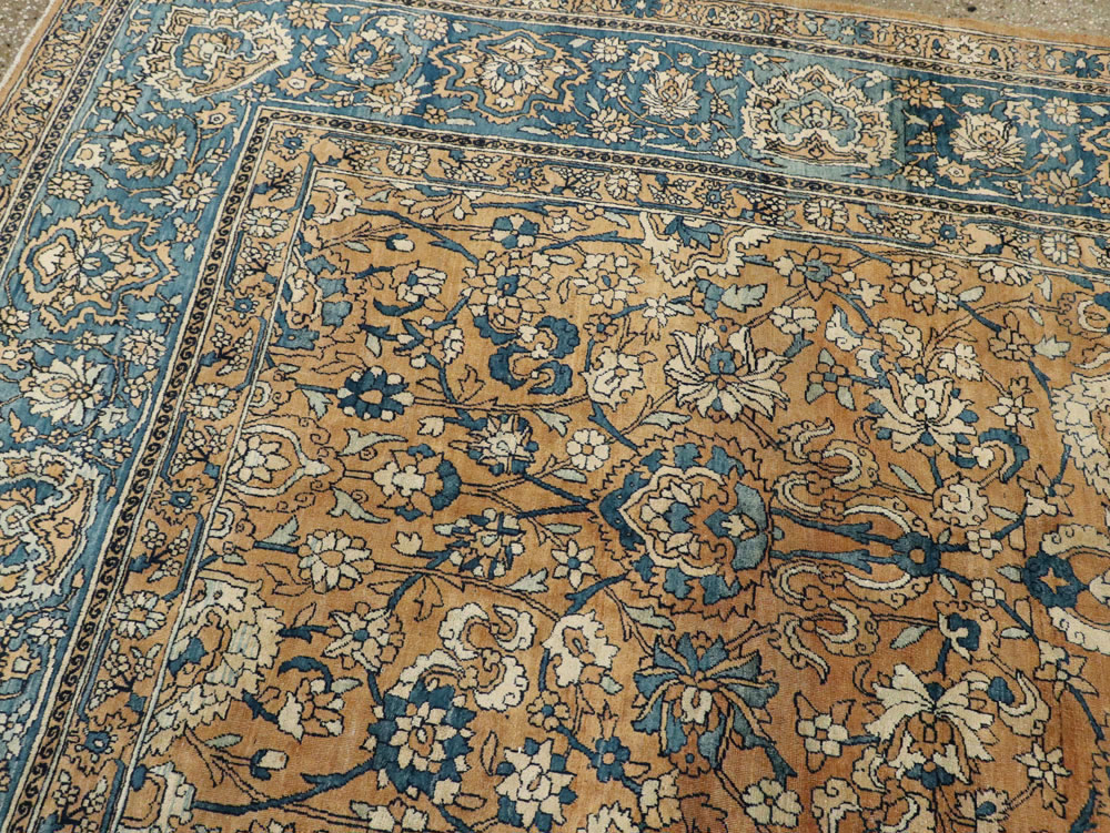 Antique Persian Lavar Kerman Carpet, No.18559 - Gsblank