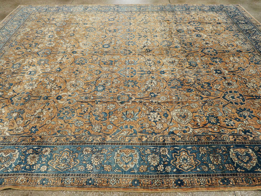Antique Persian Lavar Kerman Carpet, No.18559 - Gsblank