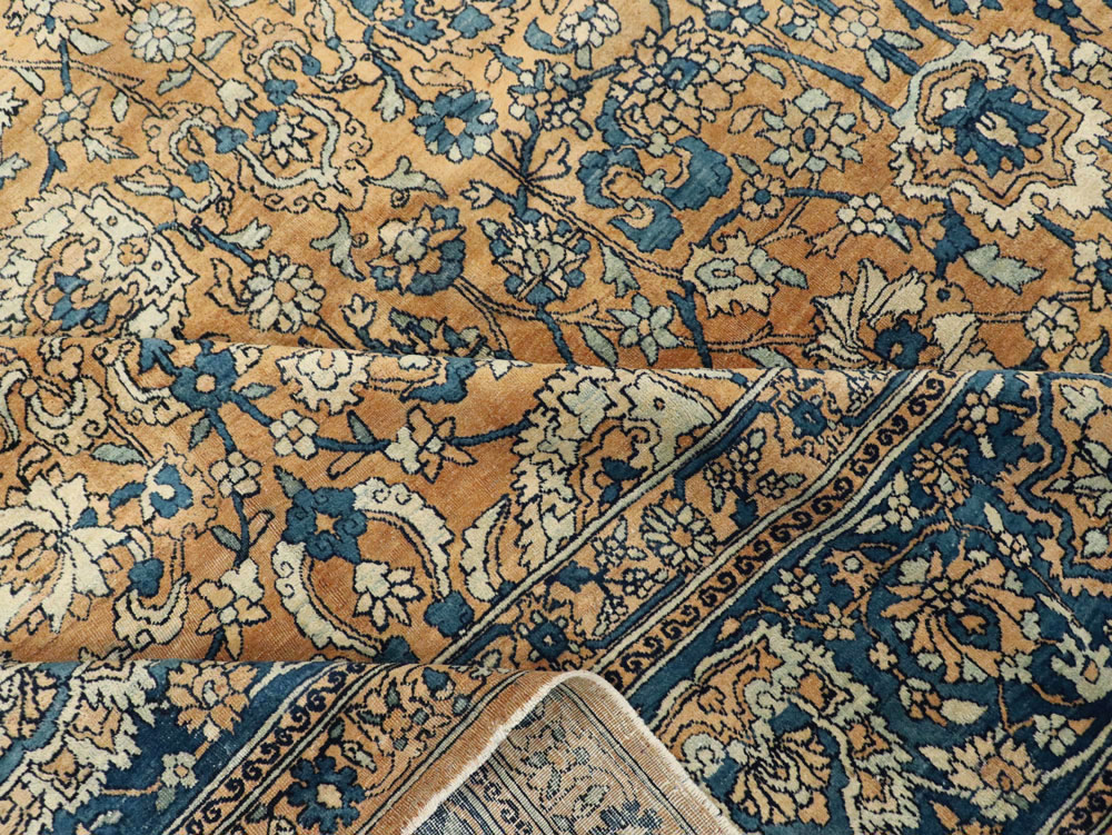 Antique Persian Lavar Kerman Carpet, No.18559 - Gsblank
