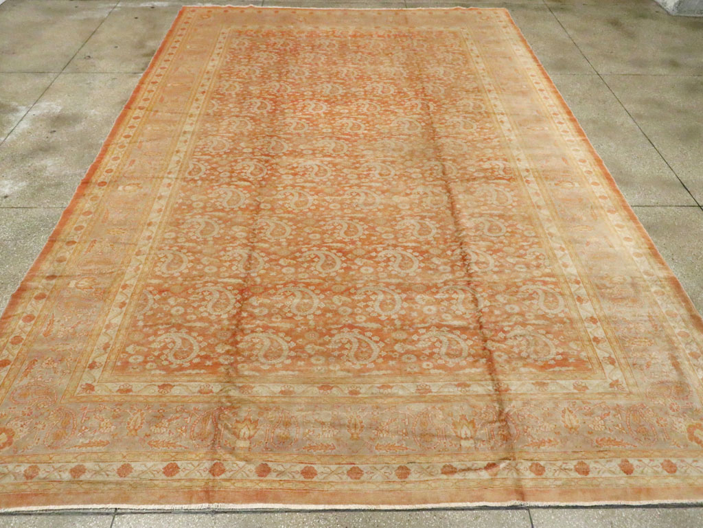 Antique Turkish Oushak Carpet, No.18569 - Gsblank