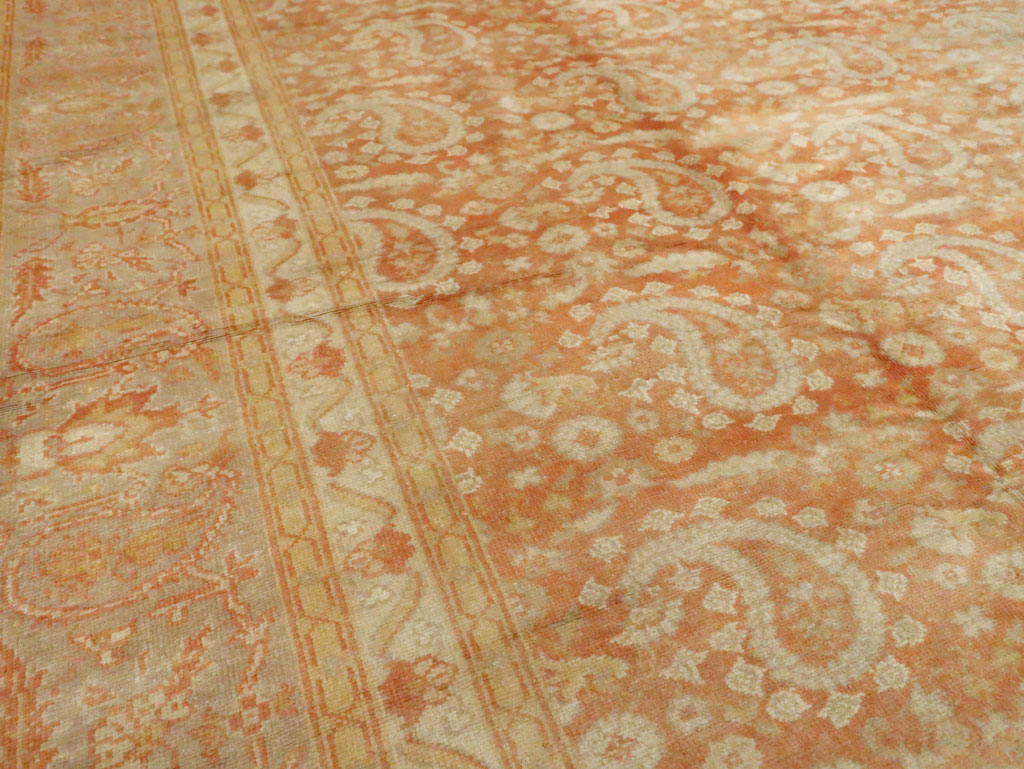 Antique Turkish Oushak Carpet, No.18569 - Gsblank