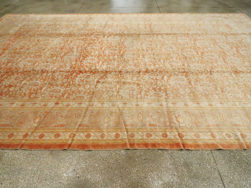 Antique Turkish Oushak Carpet, No.18569 - Gsblank