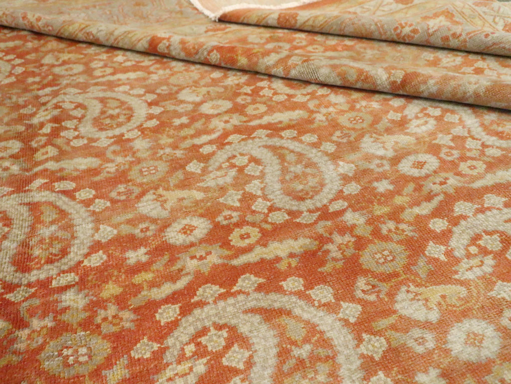 Antique Turkish Oushak Carpet, No.18569 - Gsblank