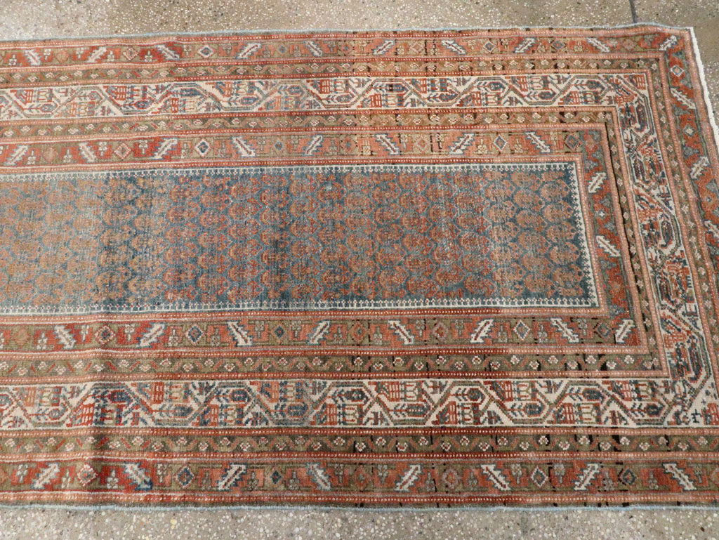 Antique Persian Malayer Runner, No.18575 - Gsblank