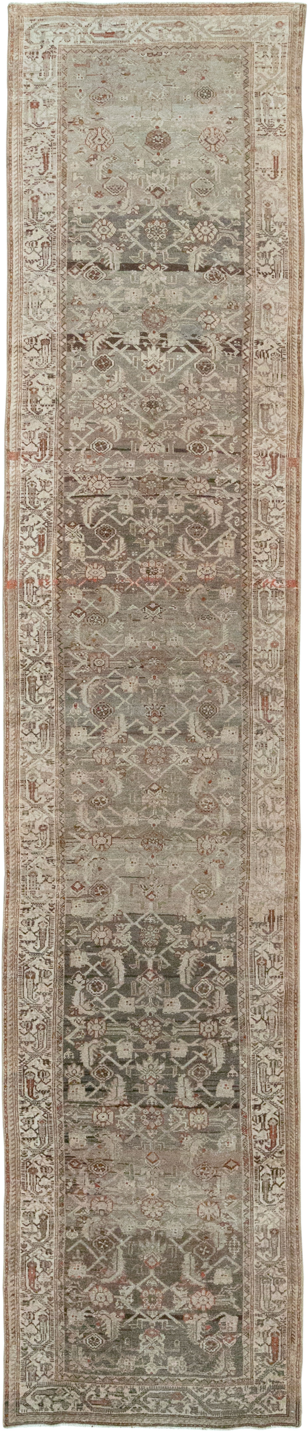 Antique Persian Malayer Runner, No.18576 - Gsblank