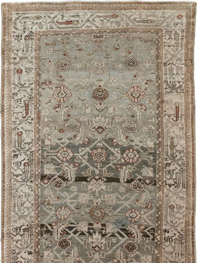 Antique Persian Malayer Runner, No.18576 - Gsblank